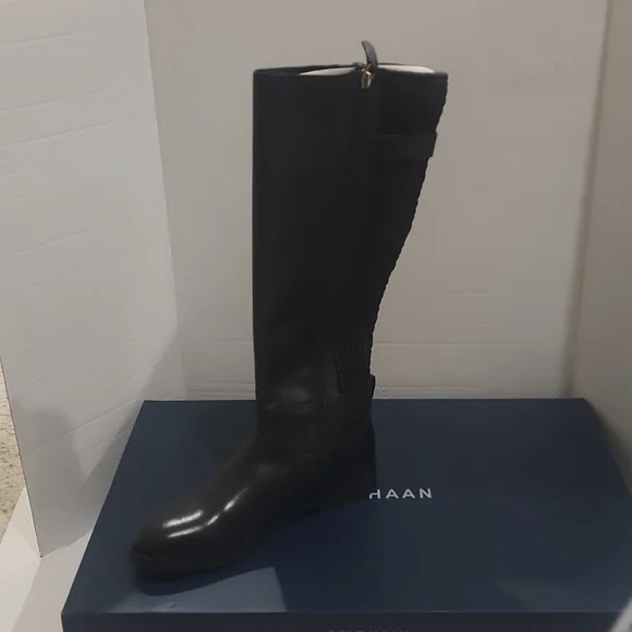 Cole Haan Chesley Leather Knee-High Boots size 7 - Picture 7 of 14
